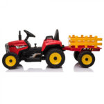 TRACTOR CON CARRO 12V ROJO - Imagen 3