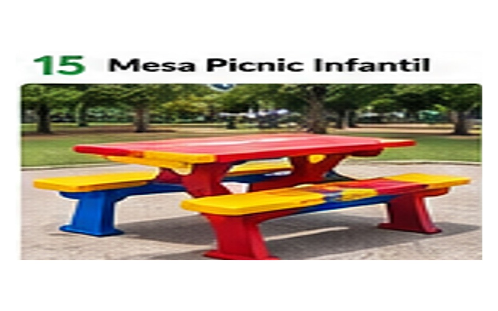 Mesa Picnic Infantil
