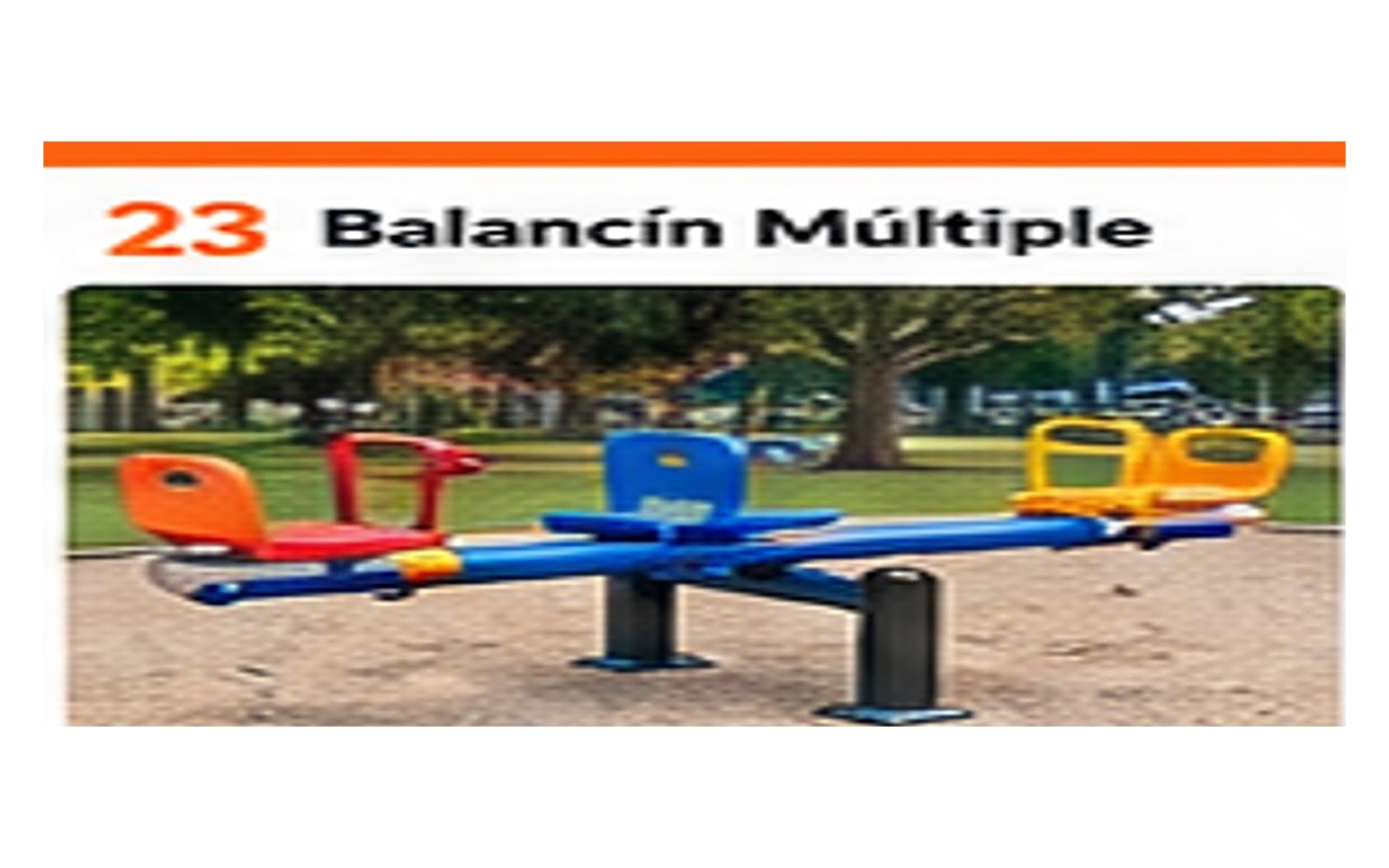 Balancín Múltiple