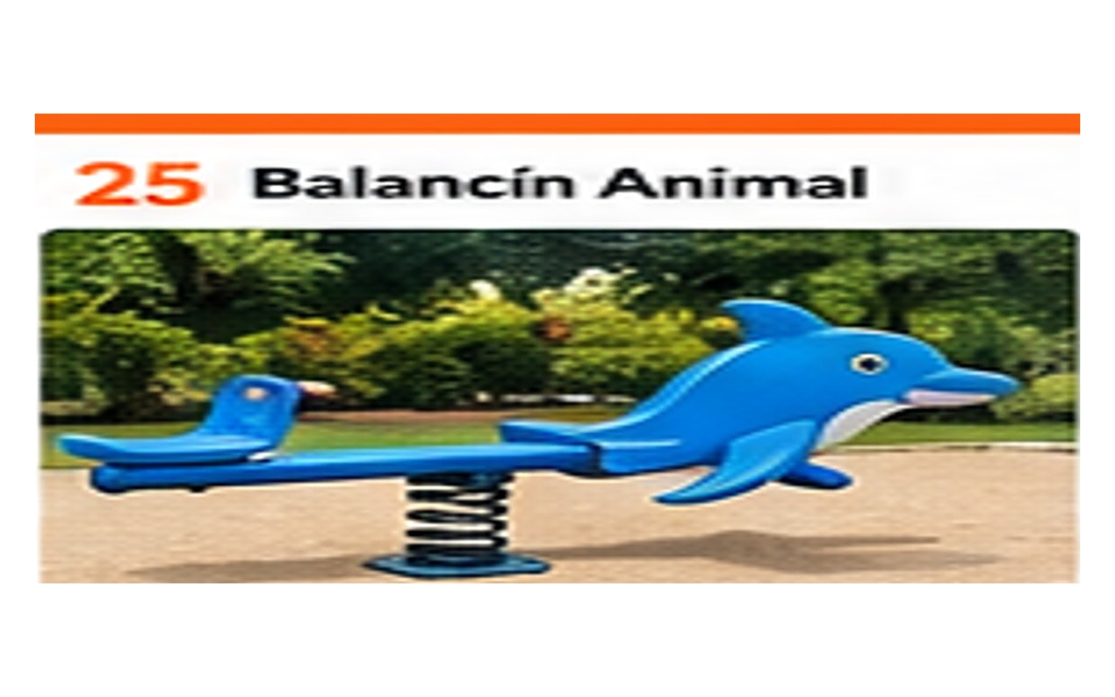 Balancín Animal